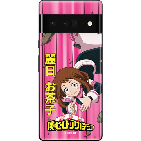 My Hero Academia Ochaco Uraraka Season 4 Google Pixel 6 Pro Skin